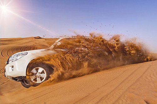 dune-bashing
