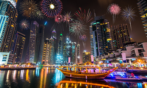 Dhow Cruise New Year in Dubai