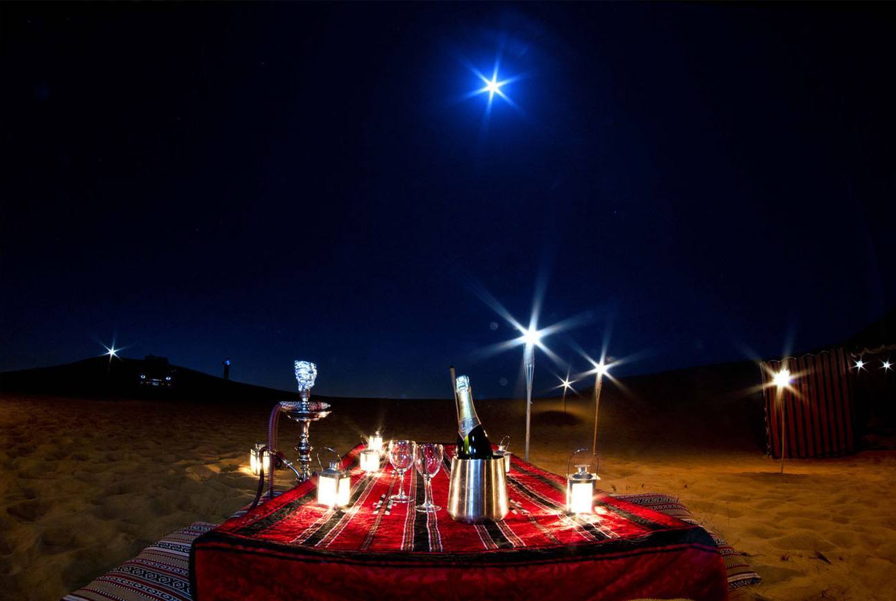 Overnight Desert Safari is one of most Romantic things to Do in Dubai