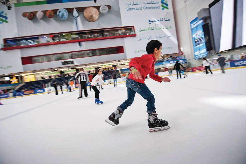 Skate at Dubai Ice Rink