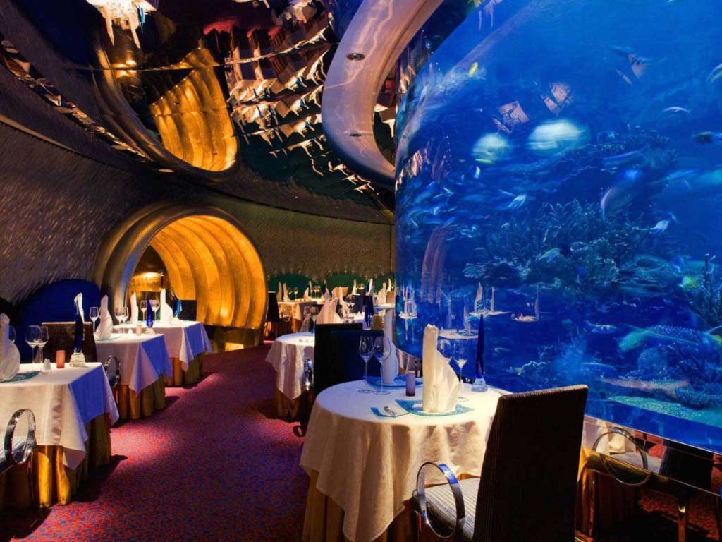 Nathan Outlaw at Al Mahara underwater View Restaurant In Dubai 