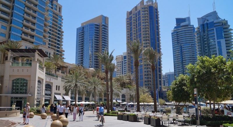 JBR walk at Dubai Marina Mall