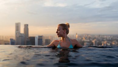 sky park pool singapore