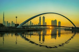 Dubai Water Canal Tolerance Bridge