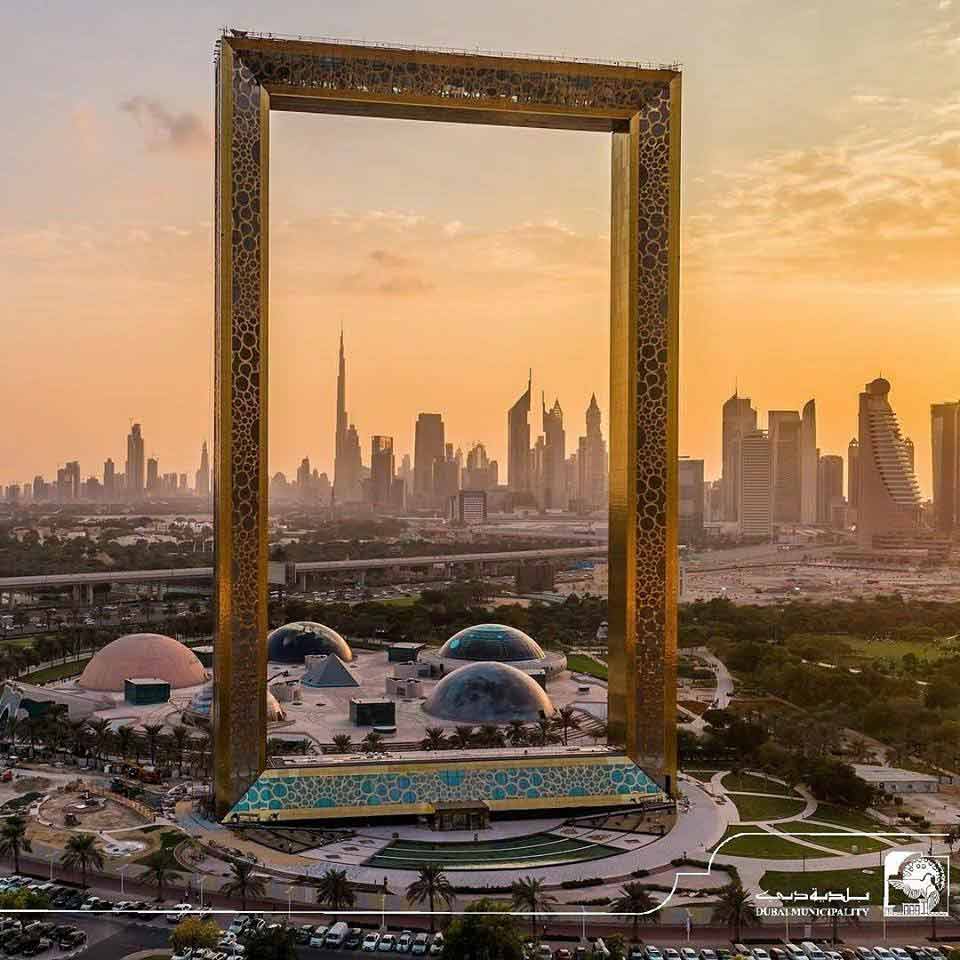 Dubai Frame the largest Picture Frame in the world 