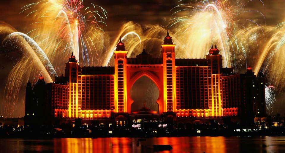 Atlantis The Palm Fireworks