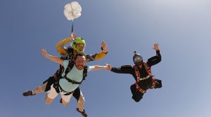 Tandem-skydiving-at-Desert-Campus-dropzone