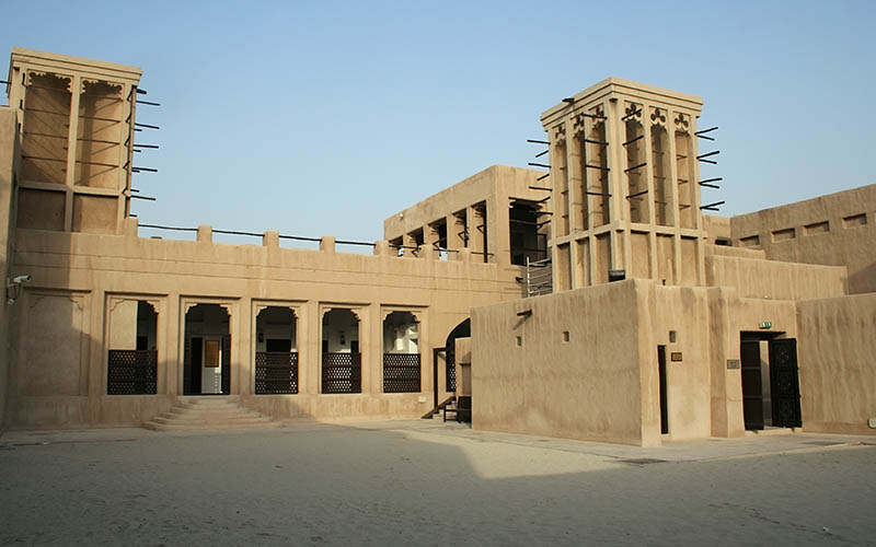  The sheikh Saeed Al Maktoum House museum, Shindagha area.