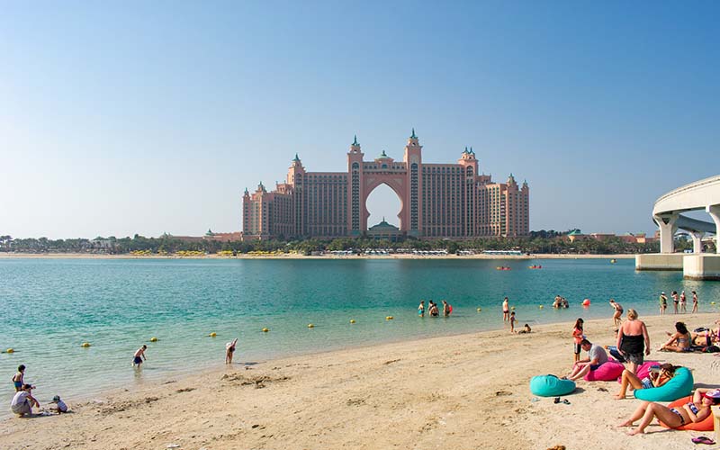 Dubai beach 