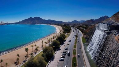 Khoefakkan Waterfall near Dubai