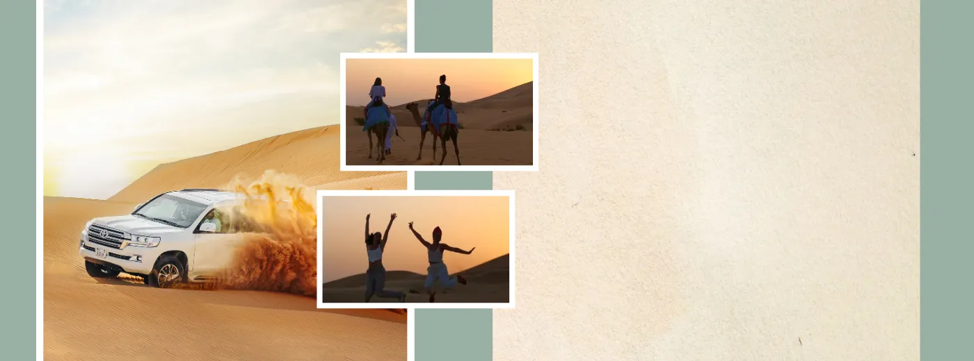 Desert Safari Dubai Tour Banner