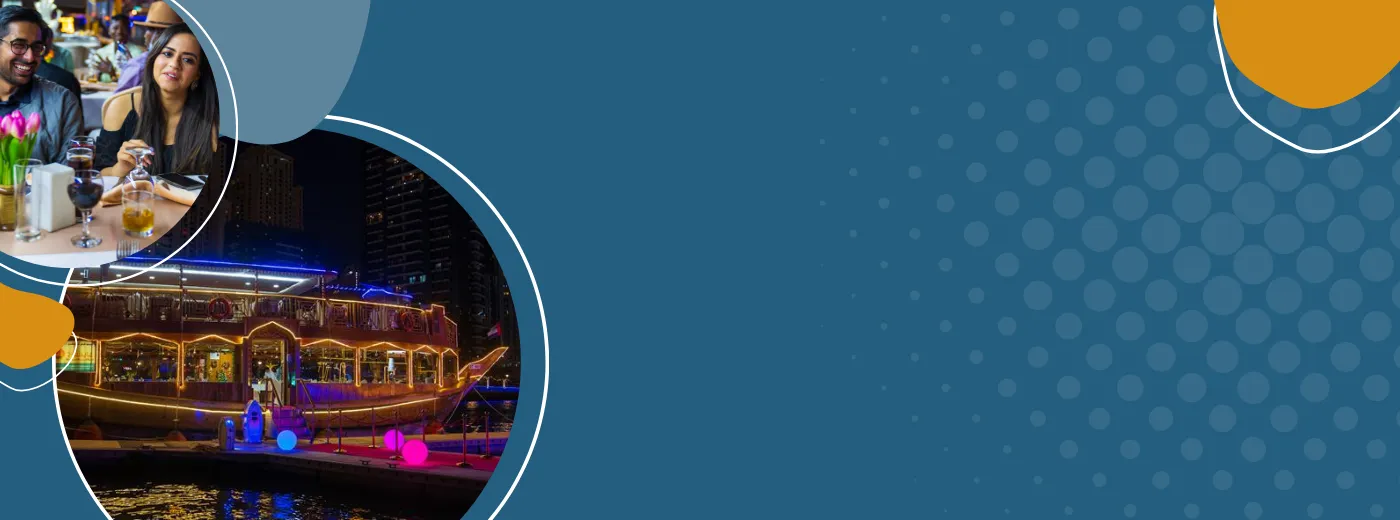 Abu Dhabi Dhow Cruise Dinner Banner