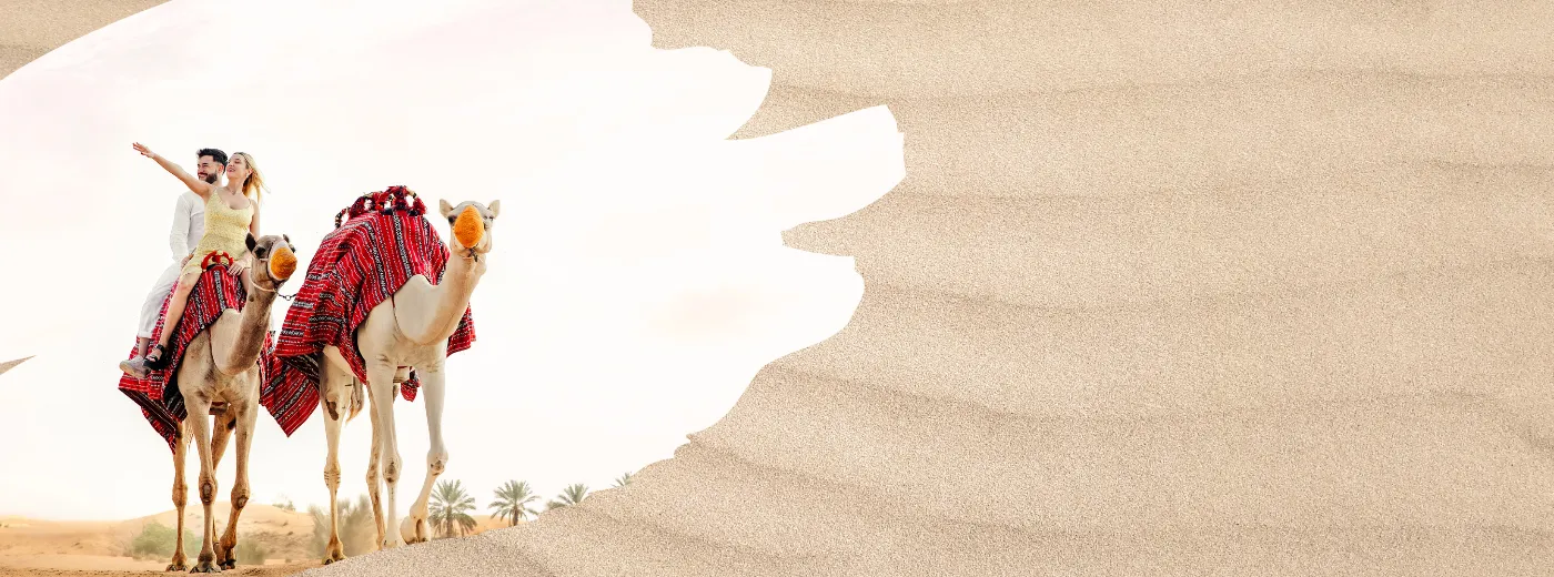 Morning Desert Safari in Dubai Banner