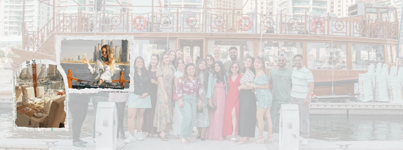 Valentine Party in Dubai Marina Banner