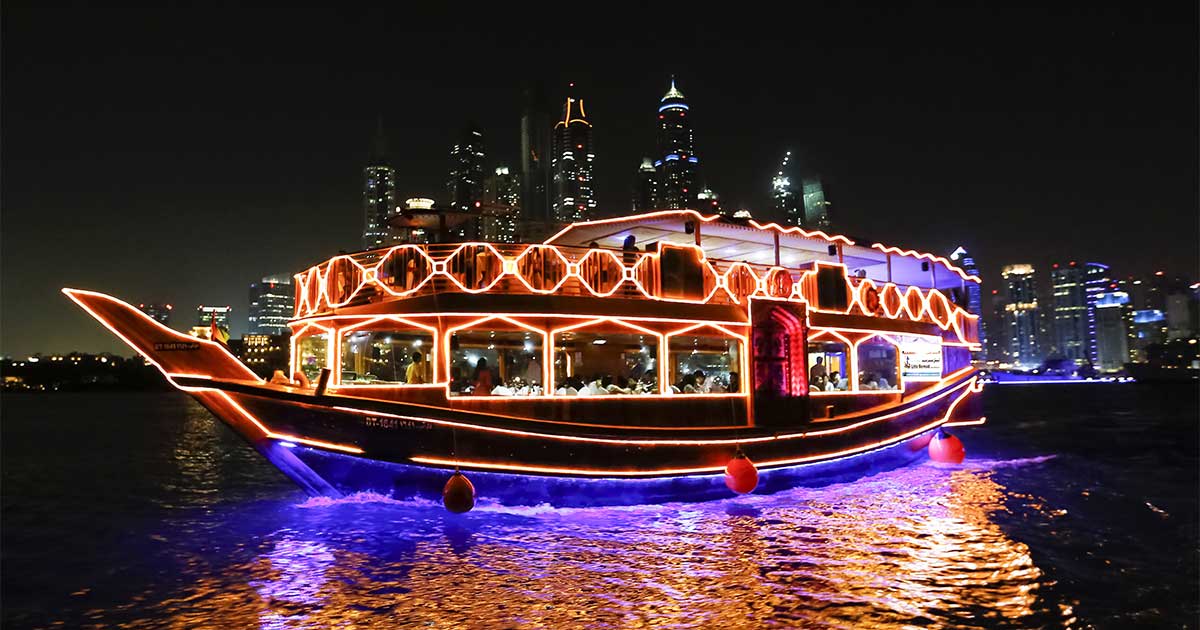 Dhow Charter for Special Events | With Menu